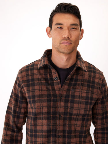 Printed Fleece Shirt Mens Tops Tshirt Long Threads 4 Thought