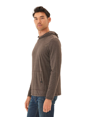Long Sleeve Triblend Tee Shirt Hoodie Mens Tops Tshirt Long Threads 4 Thought