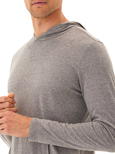 Long Sleeve Triblend Tee Shirt Hoodie Mens Tops Tshirt Long Threads 4 Thought