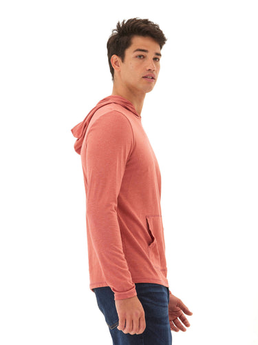 Long Sleeve Triblend Tee Shirt Hoodie Mens Tops Tshirt Long Threads 4 Thought