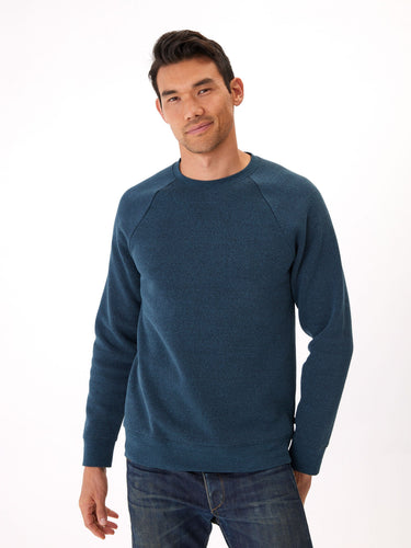 Triblend Long Sleeve Raglan Sweatshirt Mens Outerwear Sweatshirt Threads 4 Thought