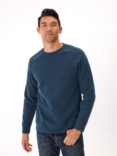 Triblend Long Sleeve Raglan Sweatshirt Mens Outerwear Sweatshirt Threads 4 Thought