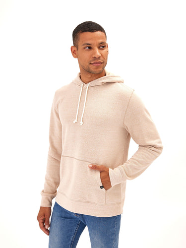Triblend Fleece Pullover Hoodie Mens Outerwear Sweatshirt Threads 4 Thought
