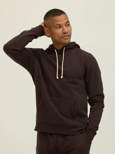 Everyday Triblend Fleece Hoodie Mens Outerwear Sweatshirt Threads 4 Thought