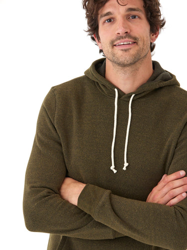 Triblend Pullover Hoodie Mens Outerwear Sweatshirt Threads 4 Thought