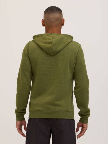 Men's Core Triblend Fleece Pullover Hoodie Mens Outerwear Sweatshirt Threads 4 Thought