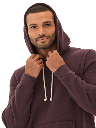 Triblend Pullover Hoodie Mens Outerwear Sweatshirt Threads 4 Thought