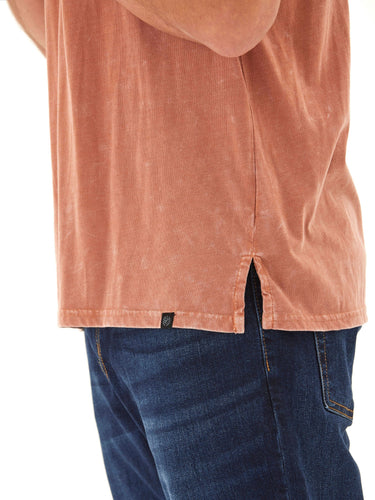Skipper Mineral Wash Tee Mens Tops Tshirt Short Threads 4 Thought