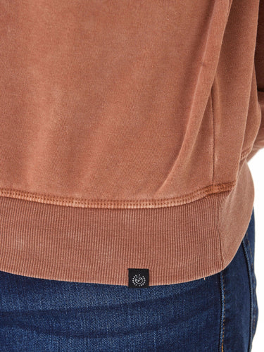 Mineral Wash Fleece Crew Mens Outerwear Sweatshirt Threads 4 Thought