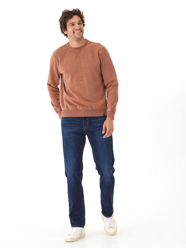 Mineral Wash Fleece Crew Mens Outerwear Sweatshirt Threads 4 Thought