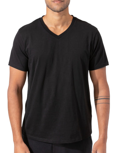 Men's Invincible Short Sleeve V-Neck Mens Tops Tshirt Short Threads 4 Thought