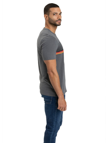 Climb Higher Triblend Graphic Tee Mens Tops Tshirt Short Threads 4 Thought