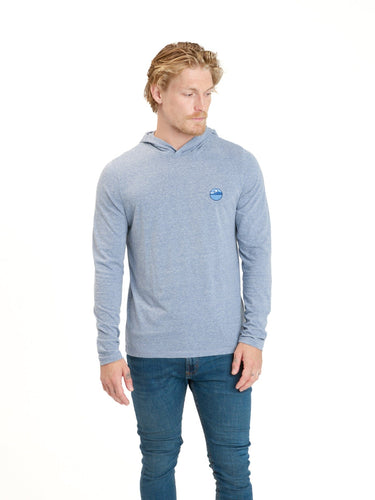 Embroidery Long Sleeve Triblend T-Shirt Hoodie Mens Tops Tshirt Long Threads 4 Thought