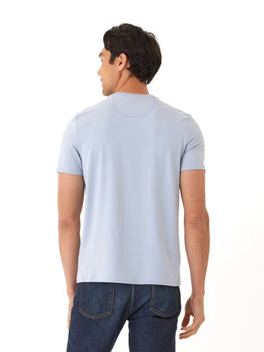 Frederick Luxe Jersey 2 Button Henley Mens Tops Tshirt Short Henley Threads 4 Thought