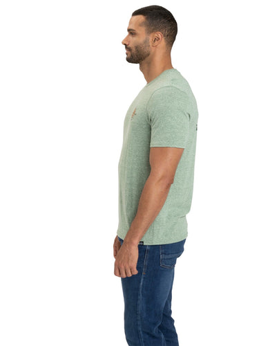Mountain Crest Triblend Graphic Tee Mens Tops Tshirt Short Threads 4 Thought