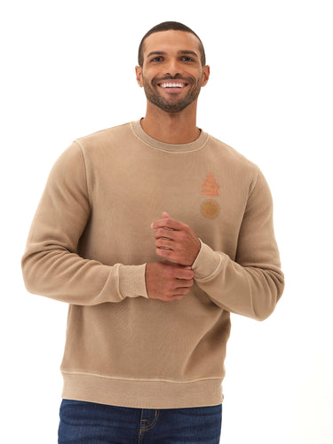 Mineral Wash Nature Explorer Crew Neck Pullover Threads 4 Thought
