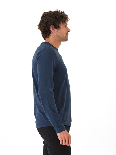 Tucker Triblend Long Sleeve Crew Mens Tops Tshirt Long Threads 4 Thought