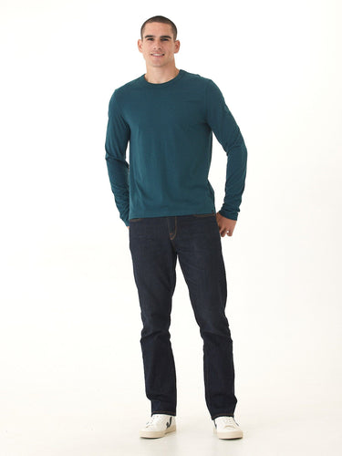 Tucker Triblend Long Sleeve Crew Threads 4 Thought