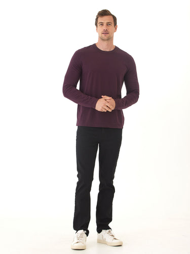 Tucker Triblend Long Sleeve Crew Threads 4 Thought