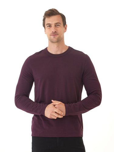 Tucker Triblend Long Sleeve Crew Threads 4 Thought