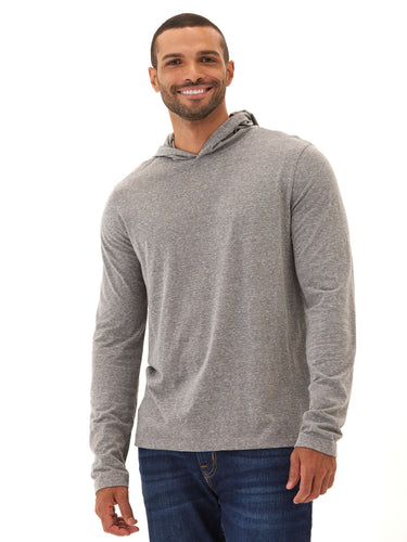 Dane Triblend Long Sleeve T-Shirt Hoodie Mens Tops Tshirt Long Threads 4 Thought