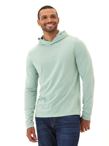 Dane Triblend Long Sleeve T-Shirt Hoodie Mens Tops Tshirt Long Threads 4 Thought