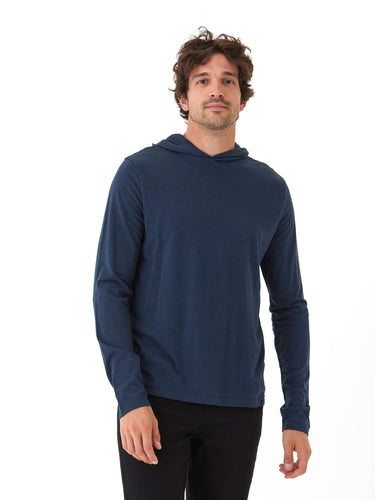 Dane Triblend Long Sleeve T-Shirt Hoodie Mens Tops Tshirt Long Threads 4 Thought