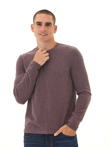 Elias Sweater Knit Long Sleeve Henley Mens Outerwear Sweater Threads 4 Thought