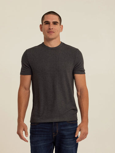 Gil Sweater Knit Short Sleeve Tee Threads 4 Thought