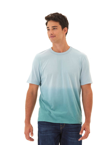 Bryce Dip Dye Classic Jersey Relaxed Crew Tee Mens Tops Tshirt Short Threads 4 Thought