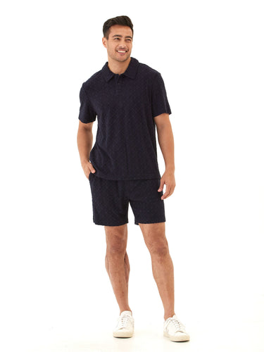 Mitchell Jacquard Terry Short Mens Bottoms Short Threads 4 Thought
