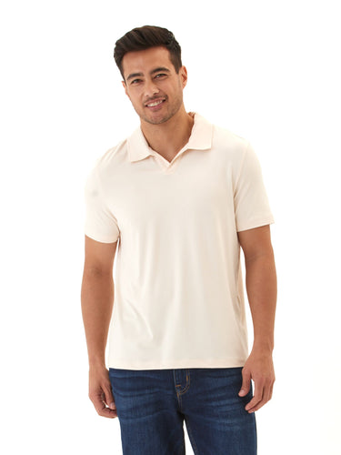 Jared Luxe Jersey Short Sleeve Polo Mens Tops Tshirt Short Polo Threads 4 Thought