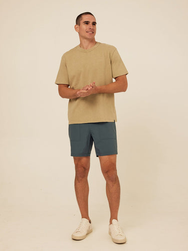 Prescott Essential Eco Woven Short Mens Bottoms Short Threads 4 Thought