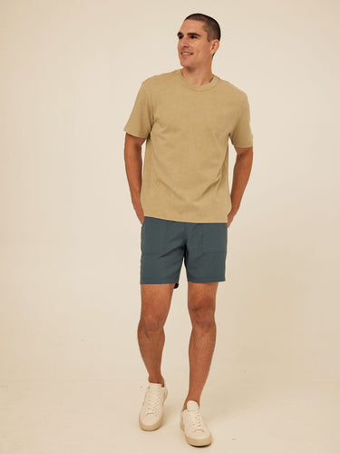 Prescott Essential Eco Woven Short Mens Bottoms Short Threads 4 Thought