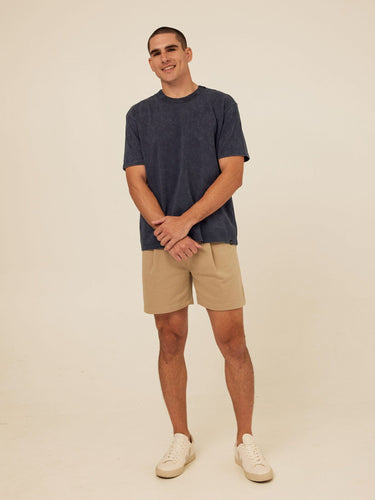 Johnny Relaxed Fit Mineral Wash Mediumweight Jersey Tee Threads 4 Thought