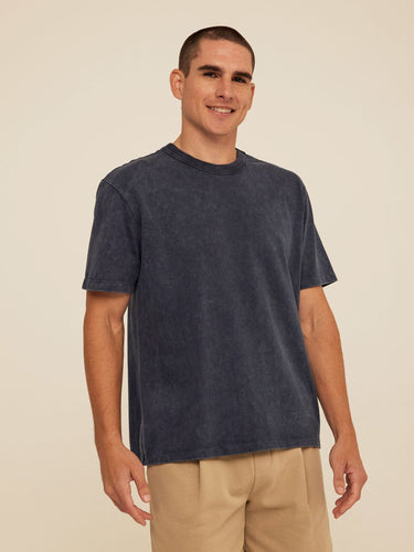 Johnny Relaxed Fit Mineral Wash Mediumweight Jersey Tee Threads 4 Thought