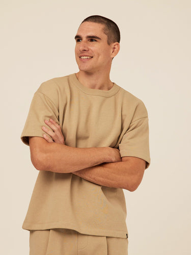 Maxwell Cotton Blend Terry Relaxed Tee Threads 4 Thought