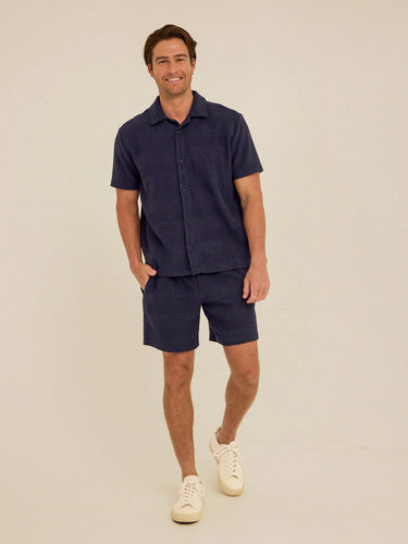 Wayne Jacquard Stripe Knit Short Mens Bottoms Short Threads 4 Thought