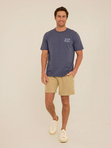 Soft Wash Graphic Tee Mens Tops Tshirt Short Threads 4 Thought