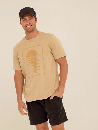 Soft Wash Graphic Tee Mens Tops Tshirt Short Threads 4 Thought
