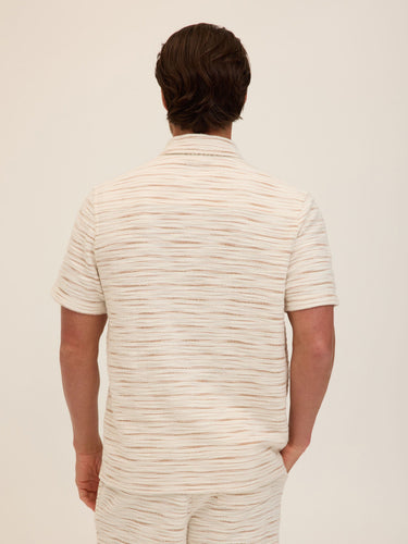 Paxton Shoreline Terry Button-Down Pocket Shirt Mens Tops Tshirt Short Threads 4 Thought