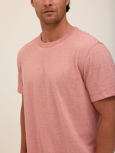 Johnny Light Fleck Jersey Relaxed Crew Tee Threads 4 Thought