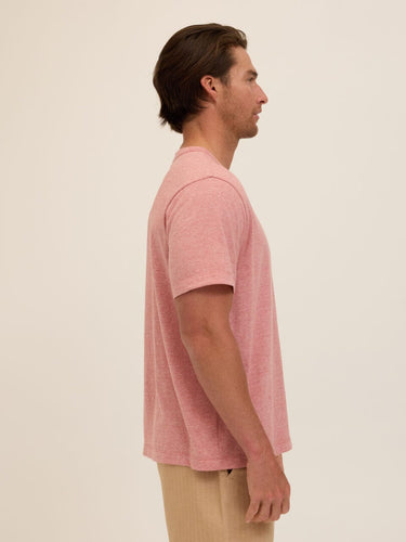 Johnny Light Fleck Jersey Relaxed Crew Tee Threads 4 Thought