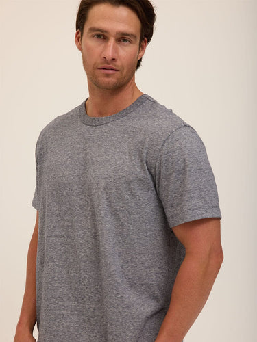 Johnny Light Fleck Jersey Relaxed Crew Tee Threads 4 Thought