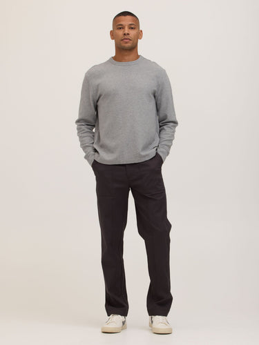 Dawson Eco Ottoman Relaxed Long Sleeve Mens Tops Tshirt Long Threads 4 Thought