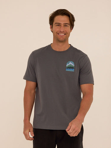 Soft Wash Graphic Tee Mens Tops Tshirt Short Threads 4 Thought