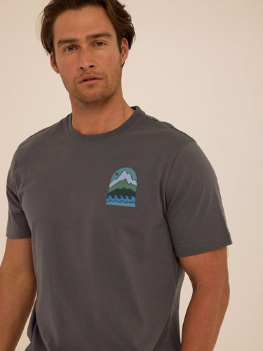 Soft Wash Graphic Tee Mens Tops Tshirt Short Threads 4 Thought