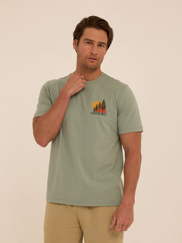 Soft Wash Graphic Tee Mens Tops Tshirt Short Threads 4 Thought