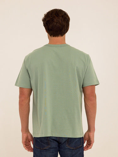 Johnny Organic Cotton Relaxed Crew Tee Mens Tops Tshirt Short Threads 4 Thought