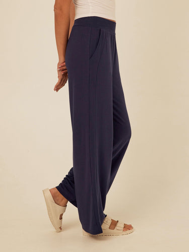 Esmeralda Feather Fleece Wide Leg Pant Threads 4 Thought